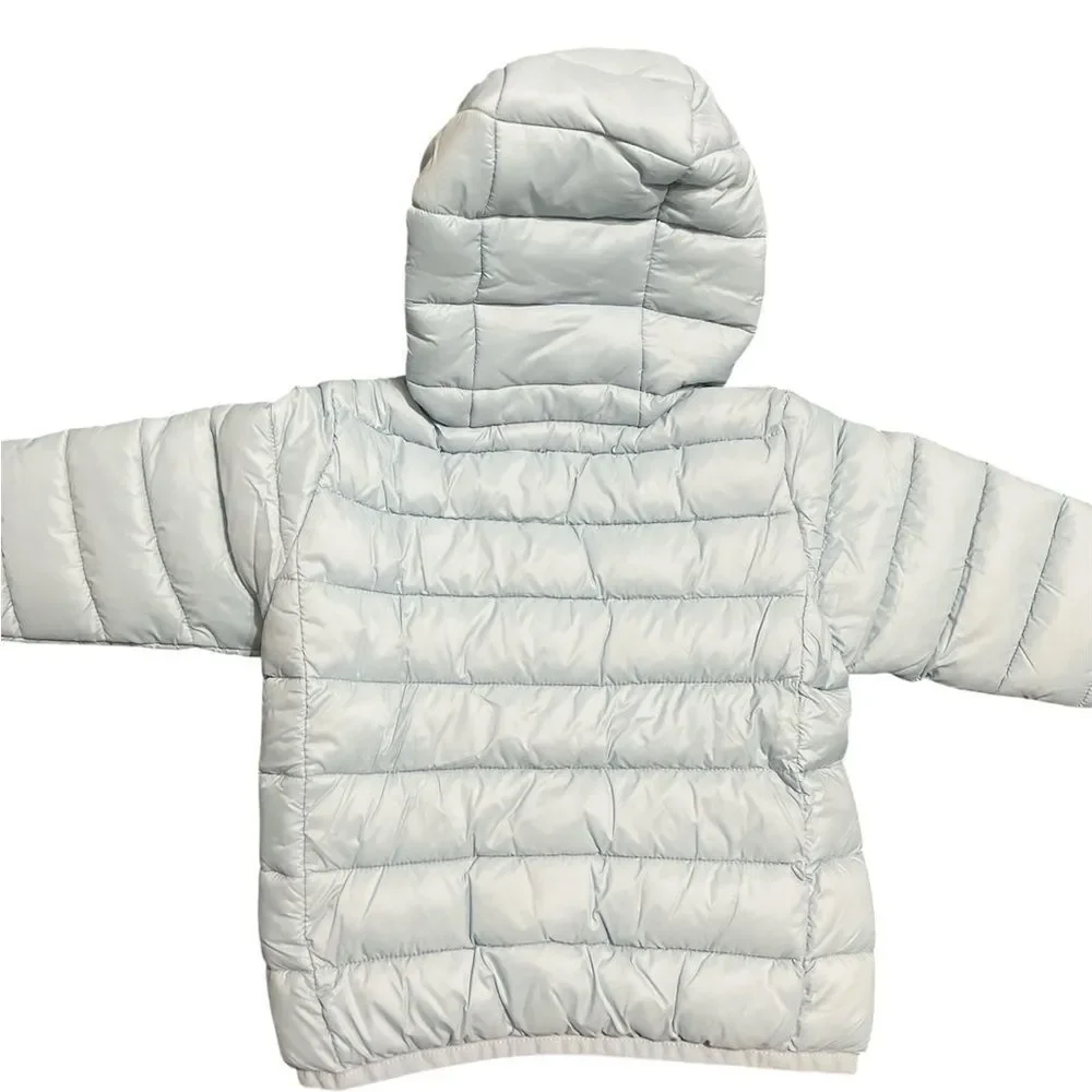 SAVE THE DUCK Sky Blue Kids Puffer Coat